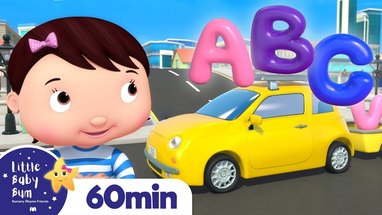 ABC Vehicles + More Nursery Rhymes & Kids Songs - ABCs and 123s | Learn with Little Baby Bum