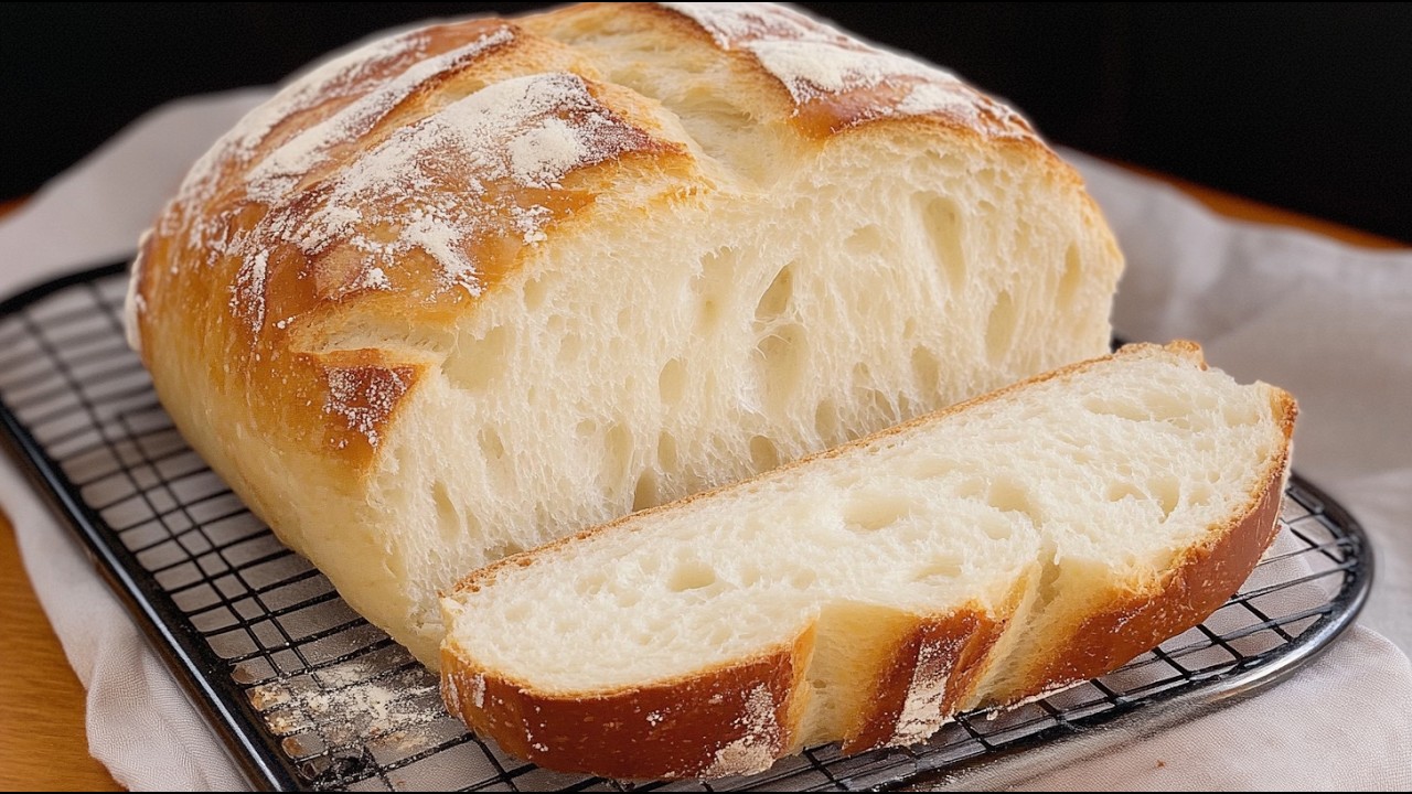 Perfektes Sandwichbrot ohne viel Aufwand! Einfaches und leckeres Rezept