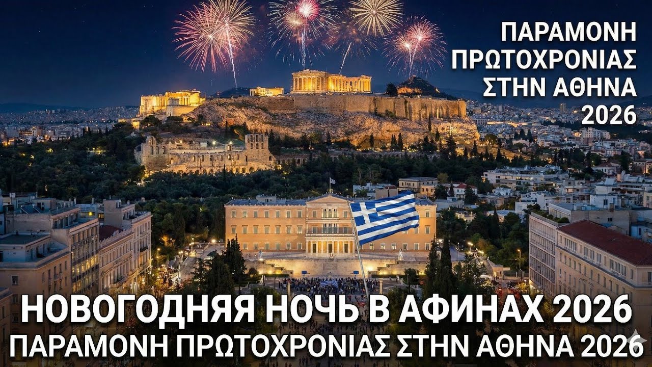  Как  отмечают новый год Греки ? Новый год в Греции!