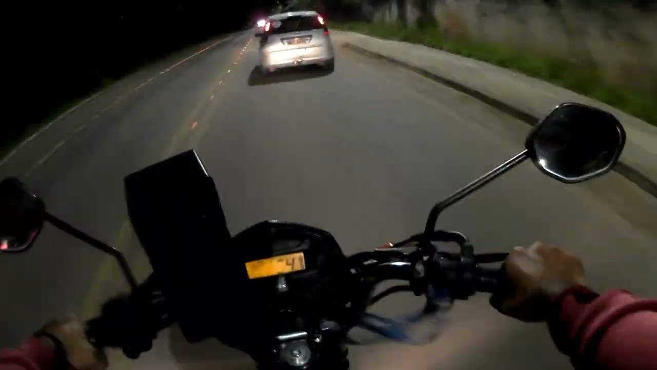 MOTOVLOG A NOITE EM MACAPA CAMERA SJCAM SJ4000