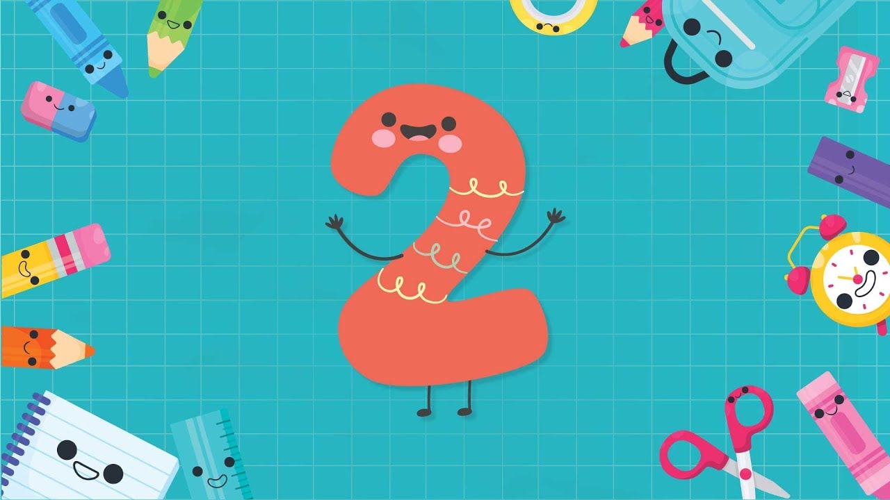 Número 2! » Vamos aprender os NÚMEROS?