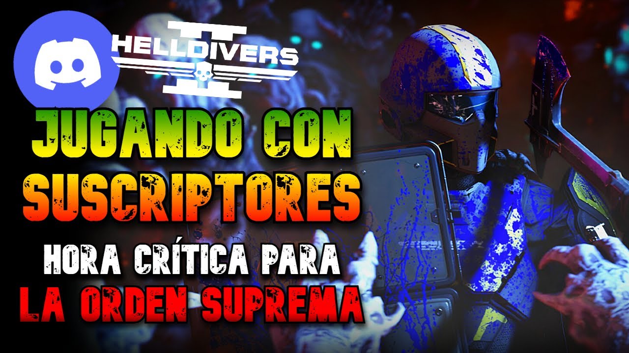 La REVELACIÓN del PLAN ILUMINADO | JUGANDO con SUSCRIPTORES | HELLDIVERS 2 | Gameplay en Español