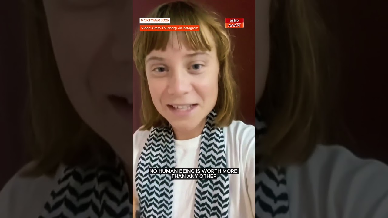 Greta Thunberg kecam pemimpin antarabangsa, gagal bertindak krisis Gaza