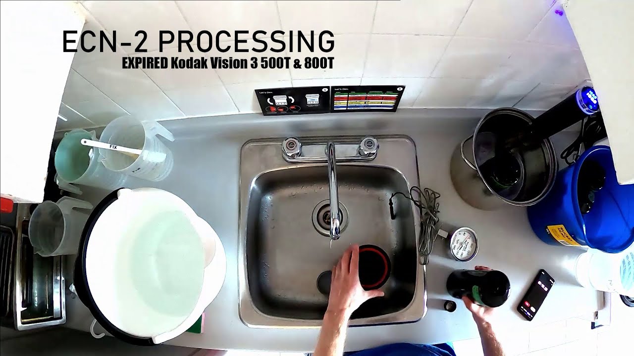 ECN-2 Processing at Home: Expired Motion Picture Film Kodak Vision 3 500T and 800T Film
