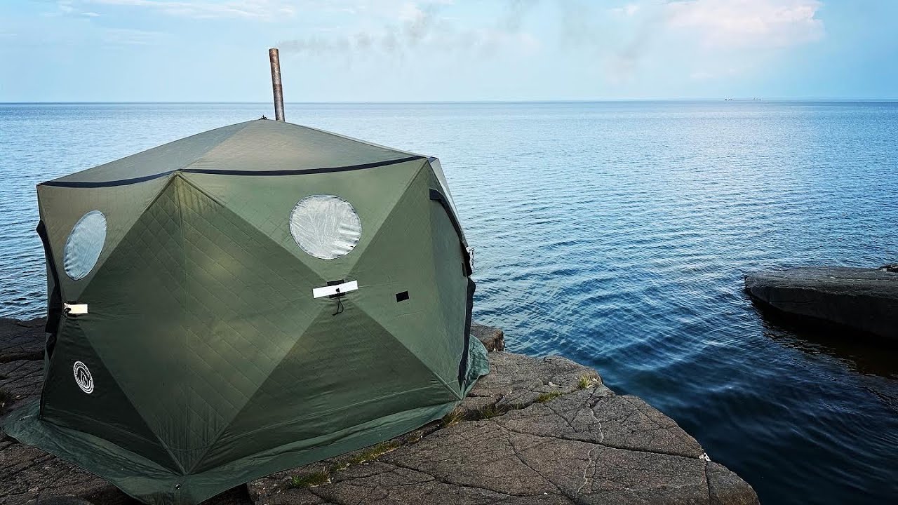 Setting up the Dome Sauna Tent in under 2 Minutes