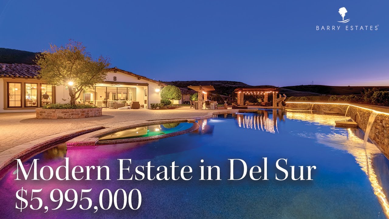 Modern Estate in Del Sur | $5,995,000