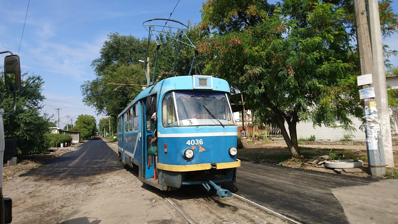 Одеса трамвай (South No. 3, 27) 15.09.2018