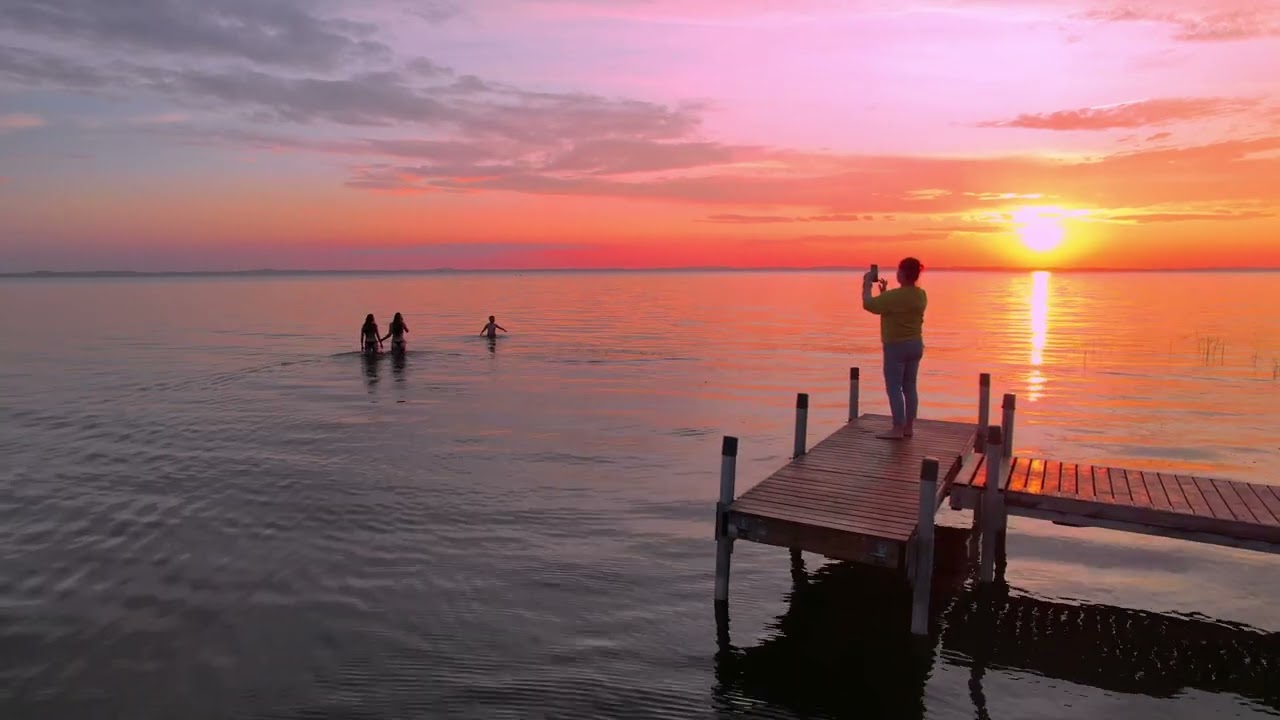 Saulėlydis prie Marių (Kintai). Lietuva (Lithuania)