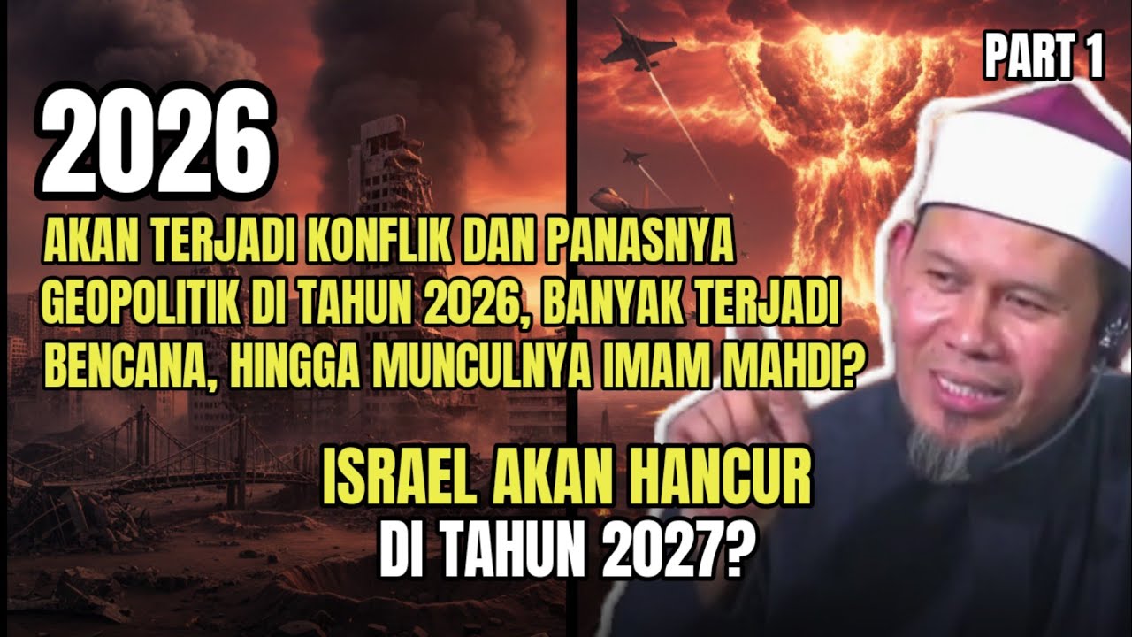 ISRAEL AKAN HANCUR DI TAHUN 2027? PART 1 - USTADZ RAHMAT BAEQUNI