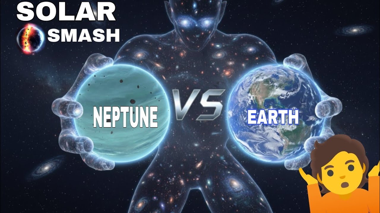 Earth vs Neptune Solar Smash Fun Gameplay 😁
