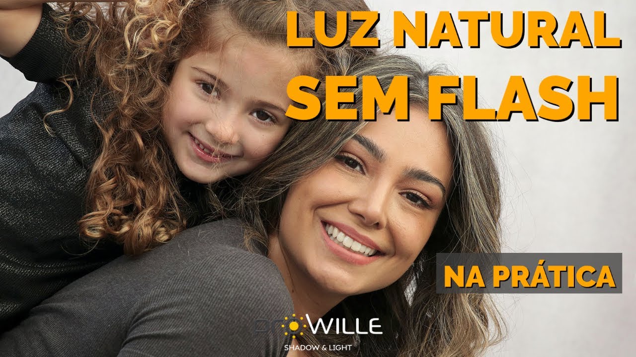 Ensaio com luz natural sem uso de flash
