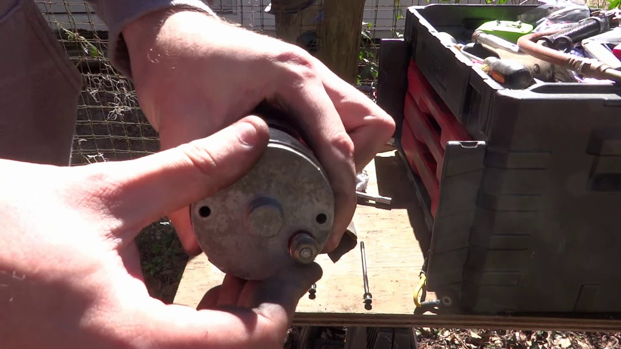DIY Starter Rebuild and Clean for Outboard Motor