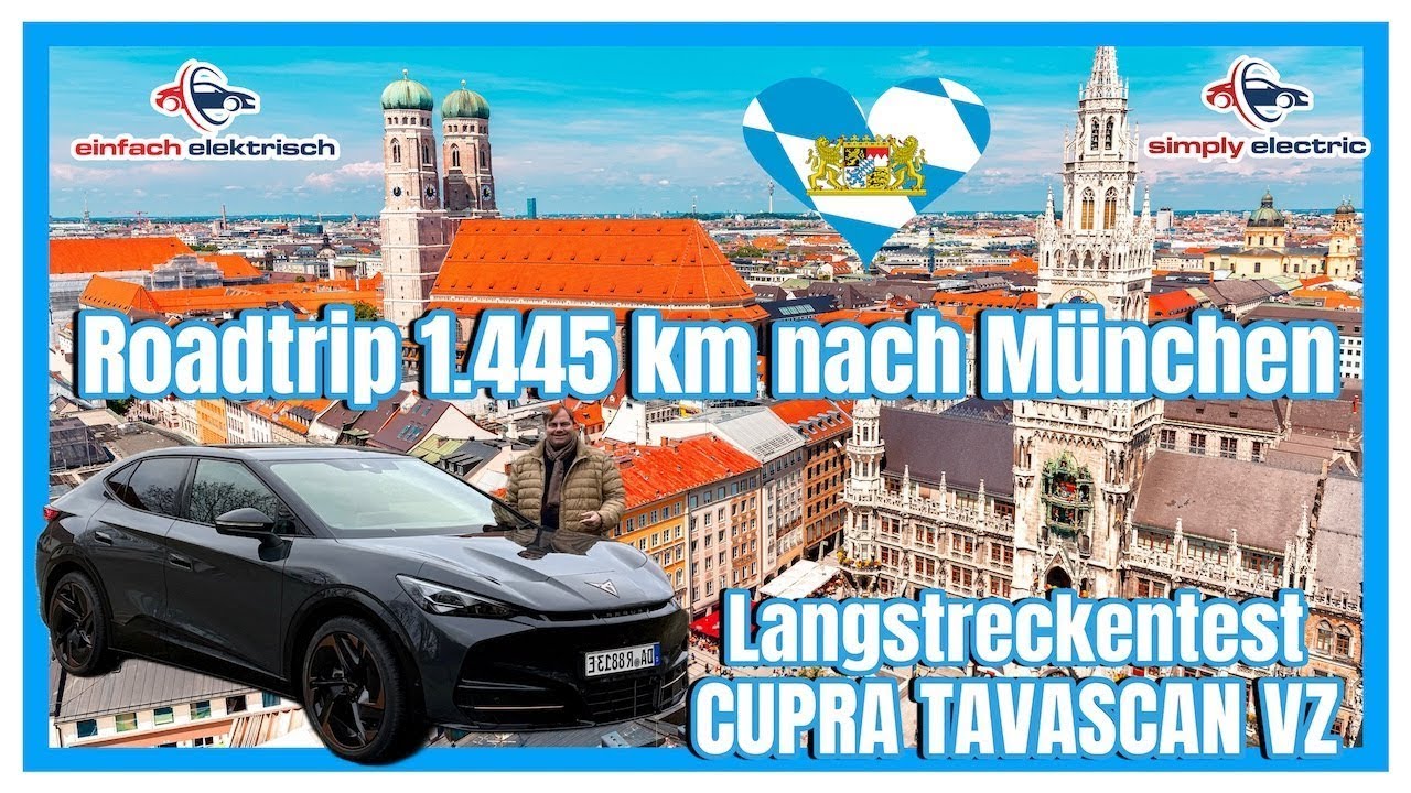 Дорожное путешествие Cupra Tavascan – дальний тест на расстояние более 1445 км
