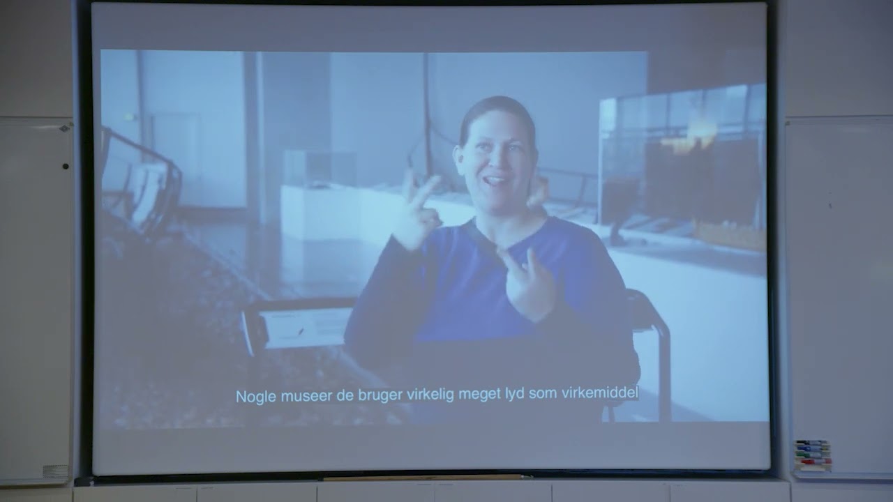 Seminar om tilgængelighed: ”Sproginklusion for døve” ved Amine Skousgaard, Danske Døves Landsforbund