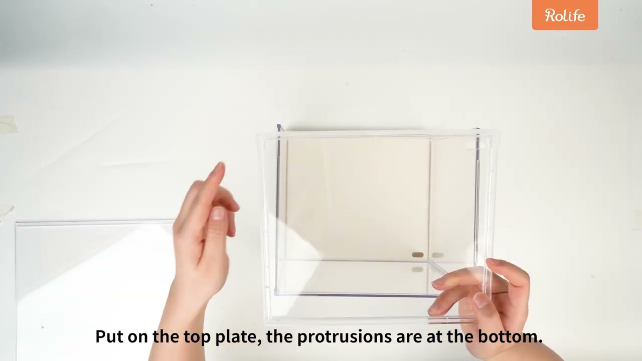Rolife Display Box Assemble Video-DF05L
