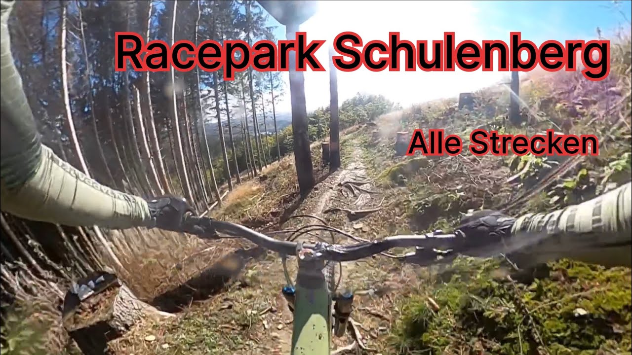 Bikepark Racepark Schulenberg | Alle Strecken | Review  - Bjarne Dickebohm