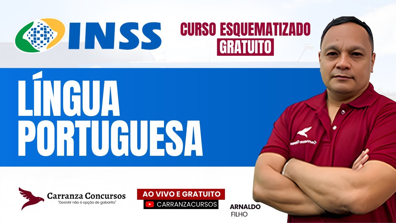 INSS Curso Esquematizado: Língua Portuguesa para Concursos Públicos