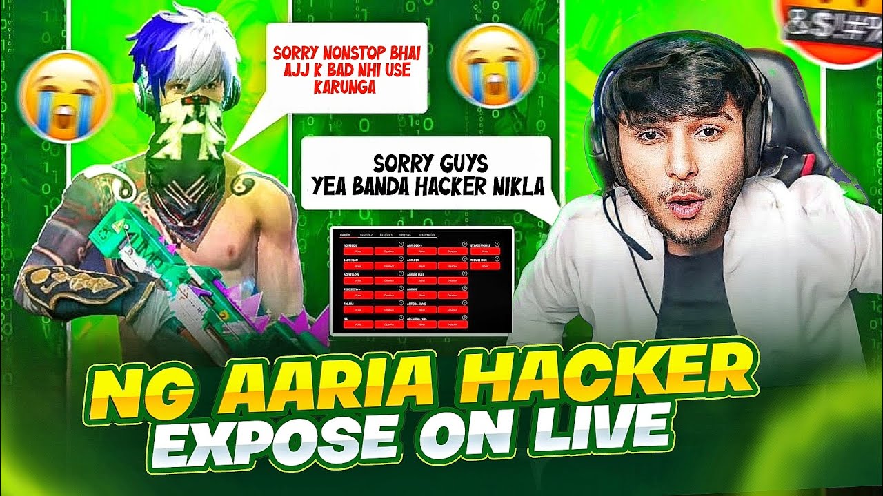 Finally NG Aaria Using Panle @RaiStar 📈🥵🤯On Nonstop Live Stream 🤖👾 - Garena Free Fire