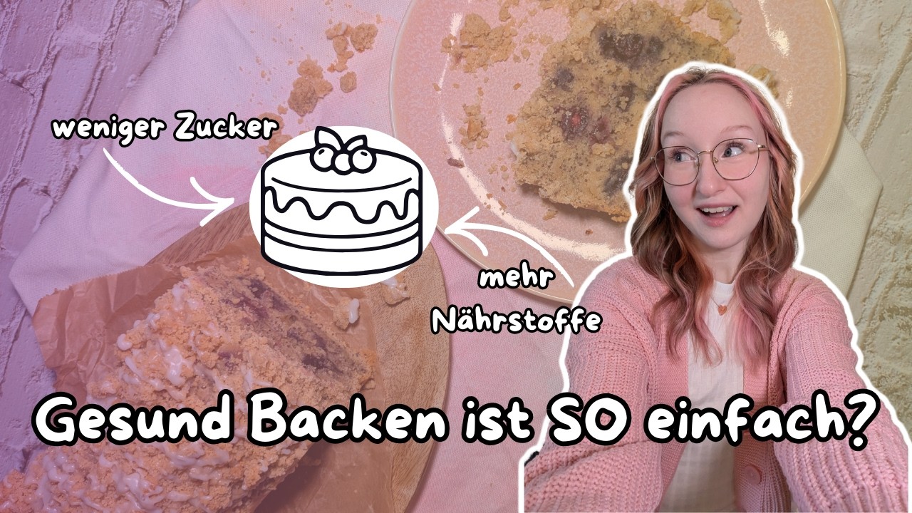 Mehr Nährstoffe & weniger Zucker im Kuchen? Diätassistentin erklärt wie das geht! | PIMP MY KUCHEN