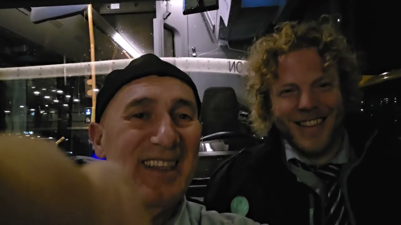 Danmarks bedste busdriver Orhan Turkdonmez and Jonas Bach Hansen and Grube Gran,  new year for 2026