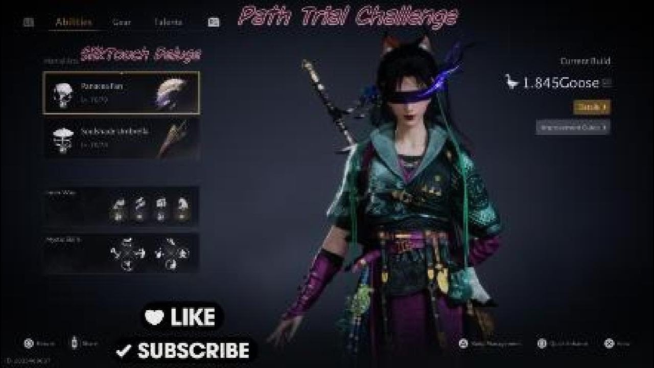 Where Winds Meet -Taiping Mausoleum Challenge - Silkbind Deluge Path