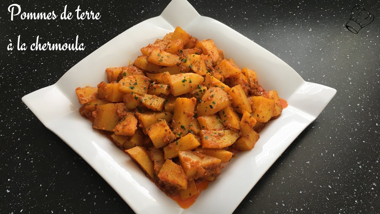 POMMES DE TERRE À LA CHERMOULA - RECETTE RAPIDE