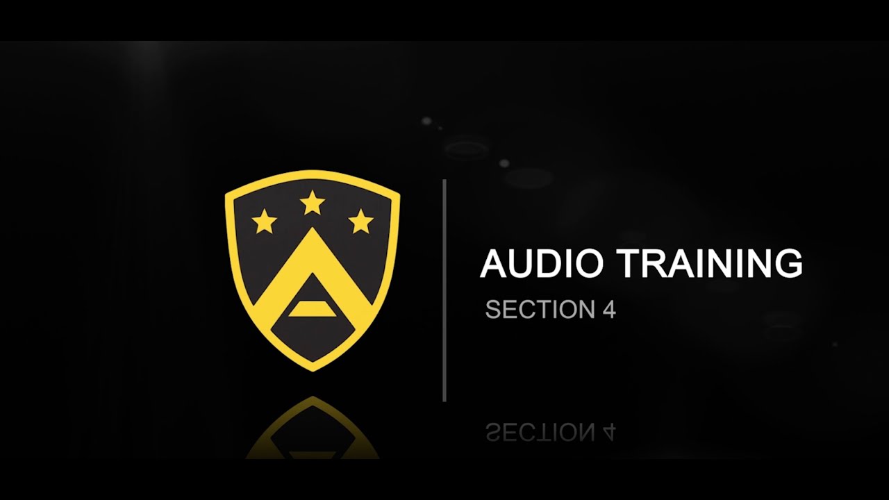 Alpha Crew Sound Training 2025 SECTION 4