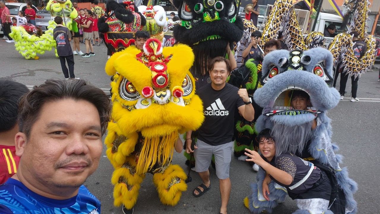 Sambutan Chap Goh Mei di Pasar Bau, Kuching Sarawak #vlog105