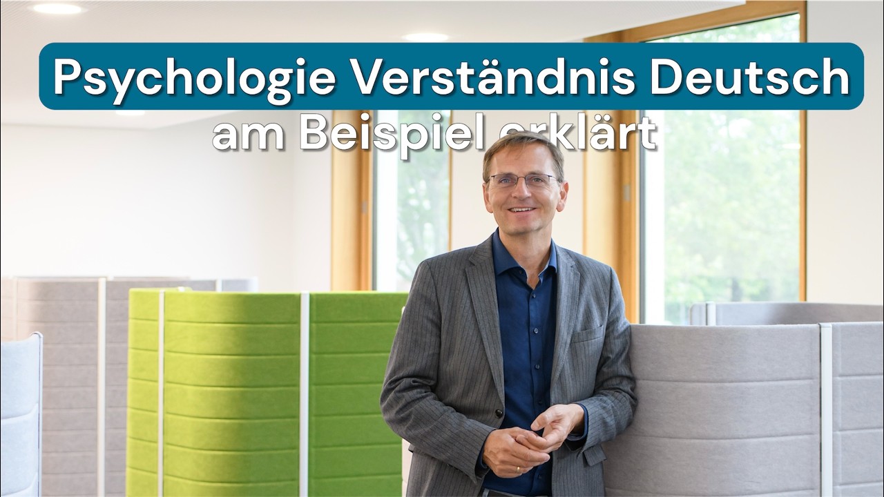 BaPsy Vorbereitung: Psychologieverständnis Deutsch üben (mit echter Studie)