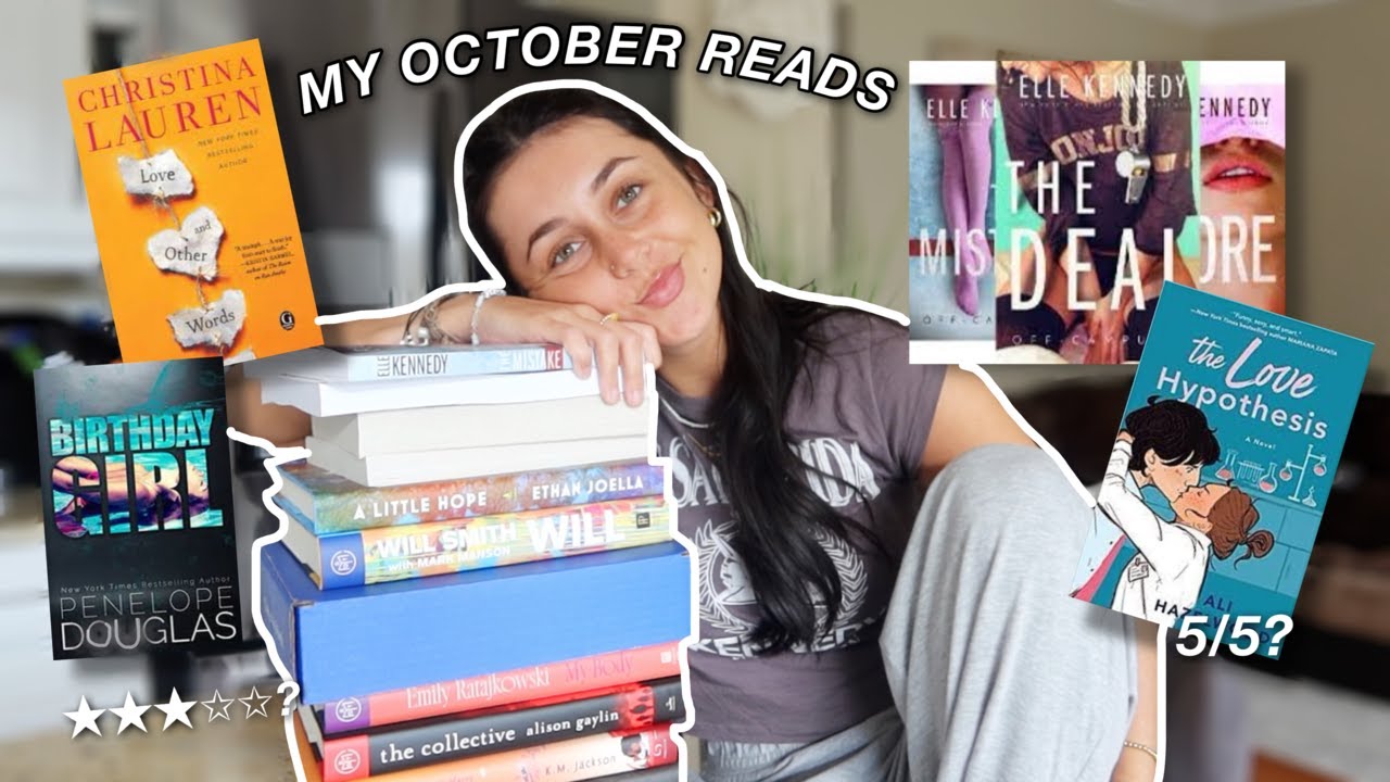 WHAT I READ IN OCTOBER! | monthly wrap up