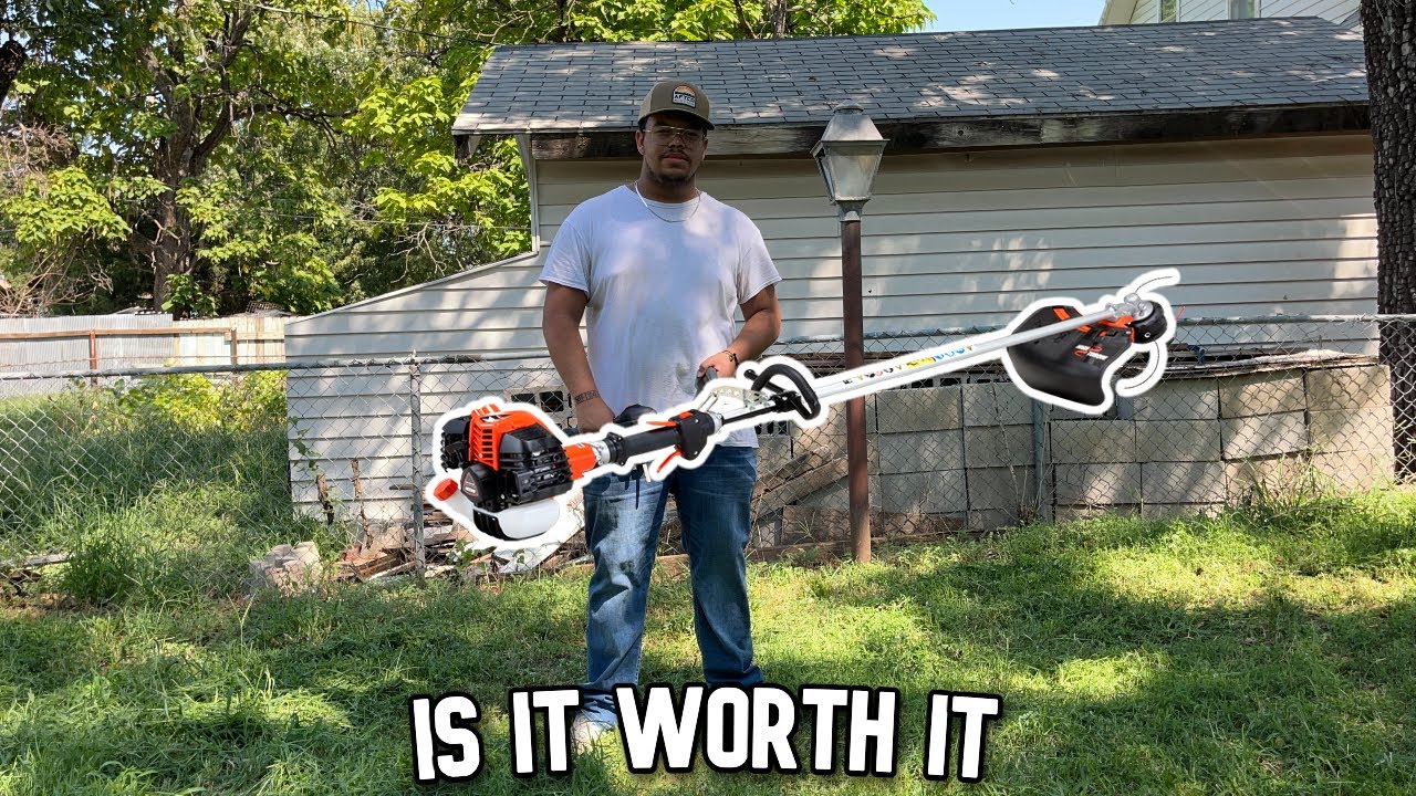 Is It Worth it?  New Echo Yard Trimmer - Unboxing And Review