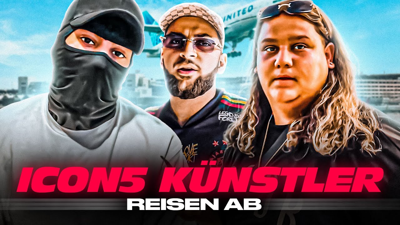 ICON 5 KÜNSTLER STREITEN BEI ABREISE 😂 DER LETZTE ICON 5 FINALE VLOG mit Shabab, Skandal, usw.