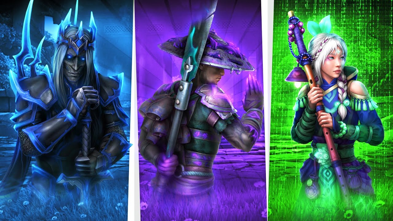 Shadow Fight 4 all Characters Secret Skins - 25 Never Seen