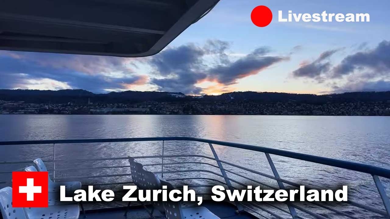 Lake Zurich: Switzerland for You was broadcasting a livestream