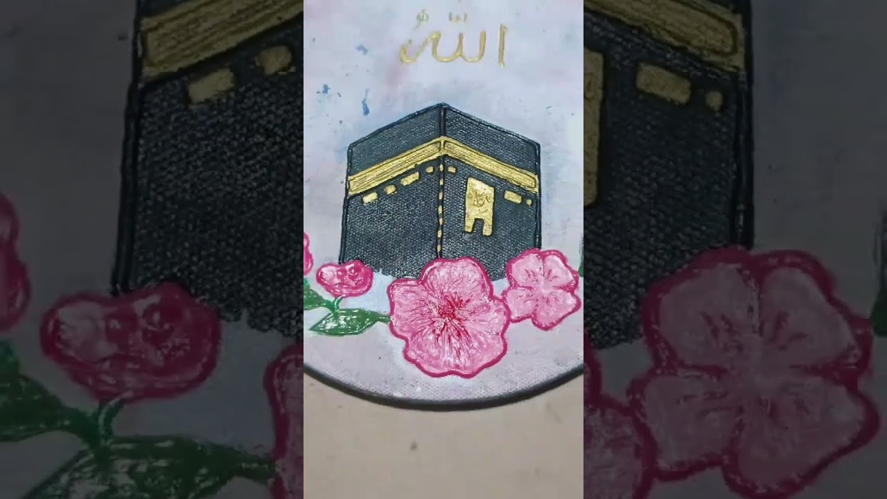 Maccah 3D texture#feed #shortsvideo #trending #islam #allah #handmade #craft #viral #youtubeshorts 