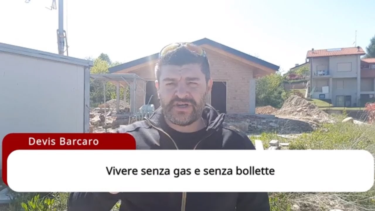 Vivere senza gas e senza bollette