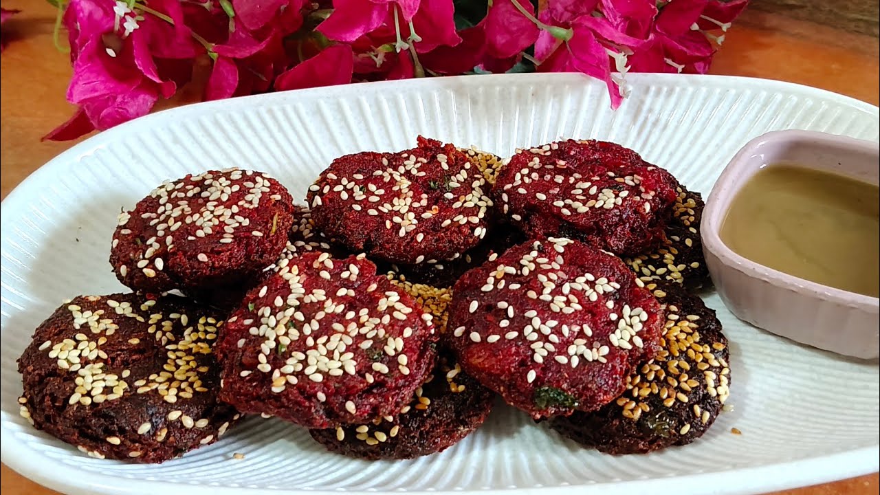 शाम का बेहतरीन नाश्ता बीटरूट कबाब/ Evening snack beetroot kabab 