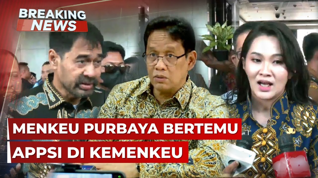BREAKING NEWS - Pernyataan Menkeu Purbaya usai Bertemu dengan APPSI