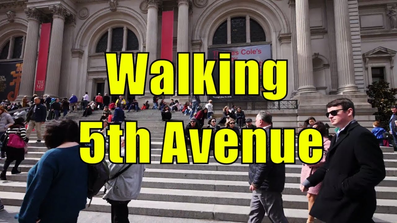 ⁴ᴷ Walking Tour of Upper East Side & East Harlem, Manhattan, NYC - 5th Avenue