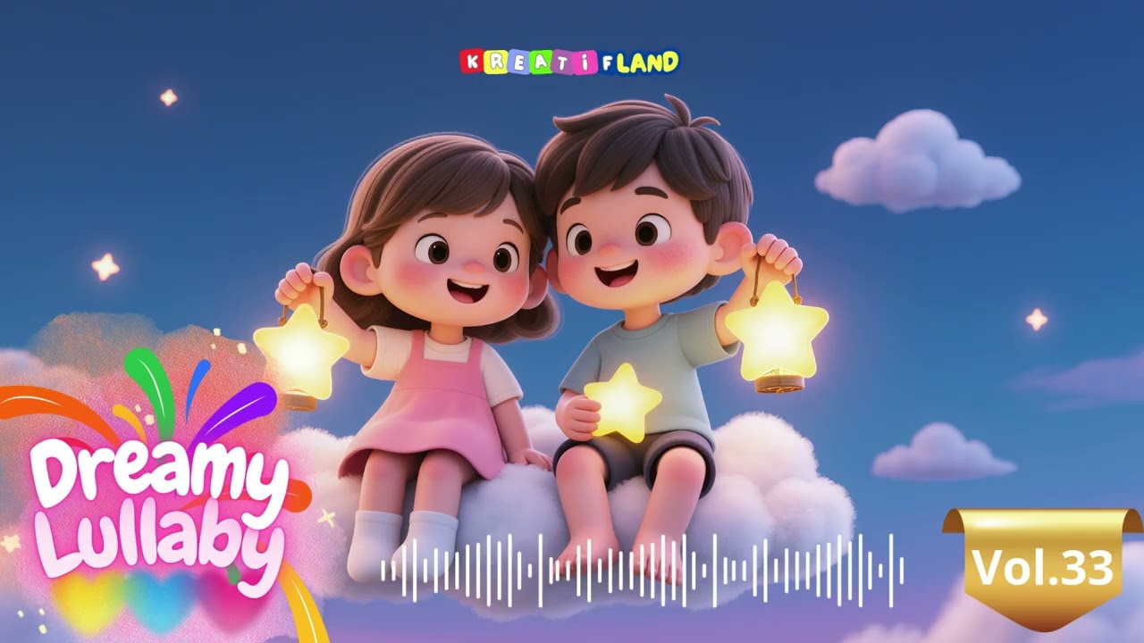 Dreamy Lullaby Vol. 33 I Bedtime Music for Toddlers to Go to Sleep 😴💤
