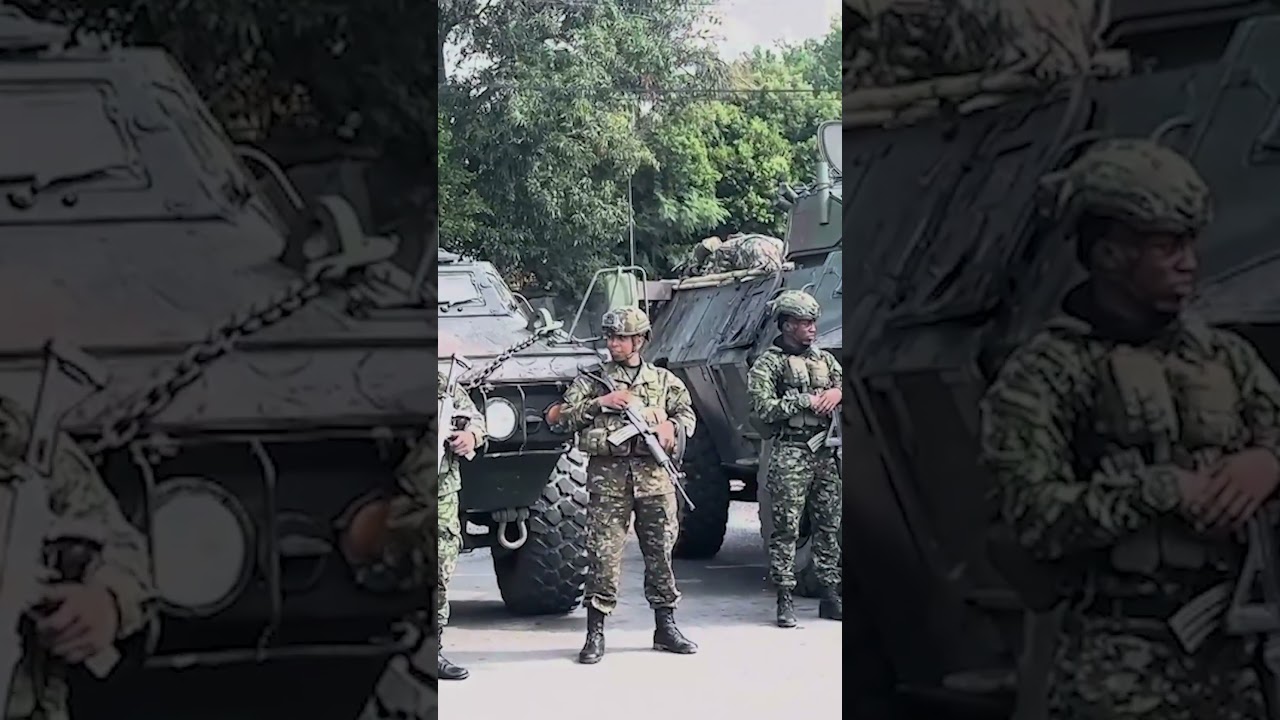Colombian military buildup spotted at Venezuela border after Trump hints at military strike #shorts