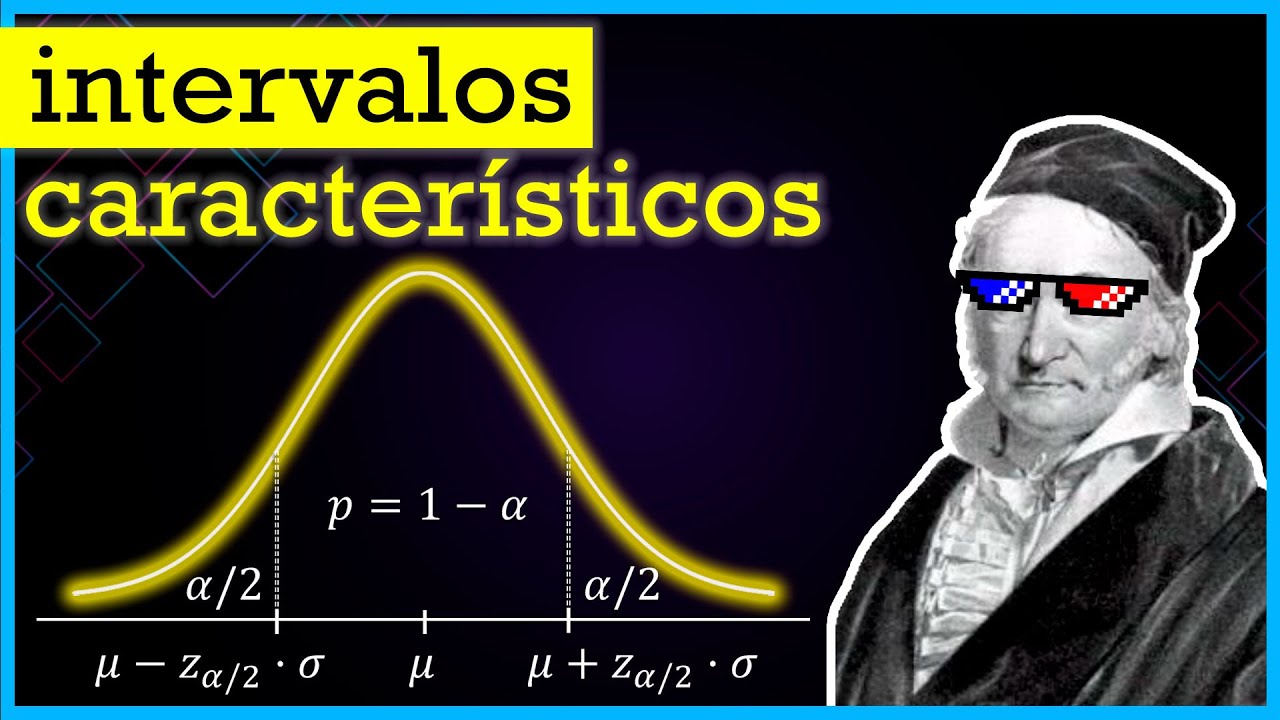 🔔 Intervalos Característicos en la Distribución Normal ▶ Inferencia Estadística 2º bachillerato