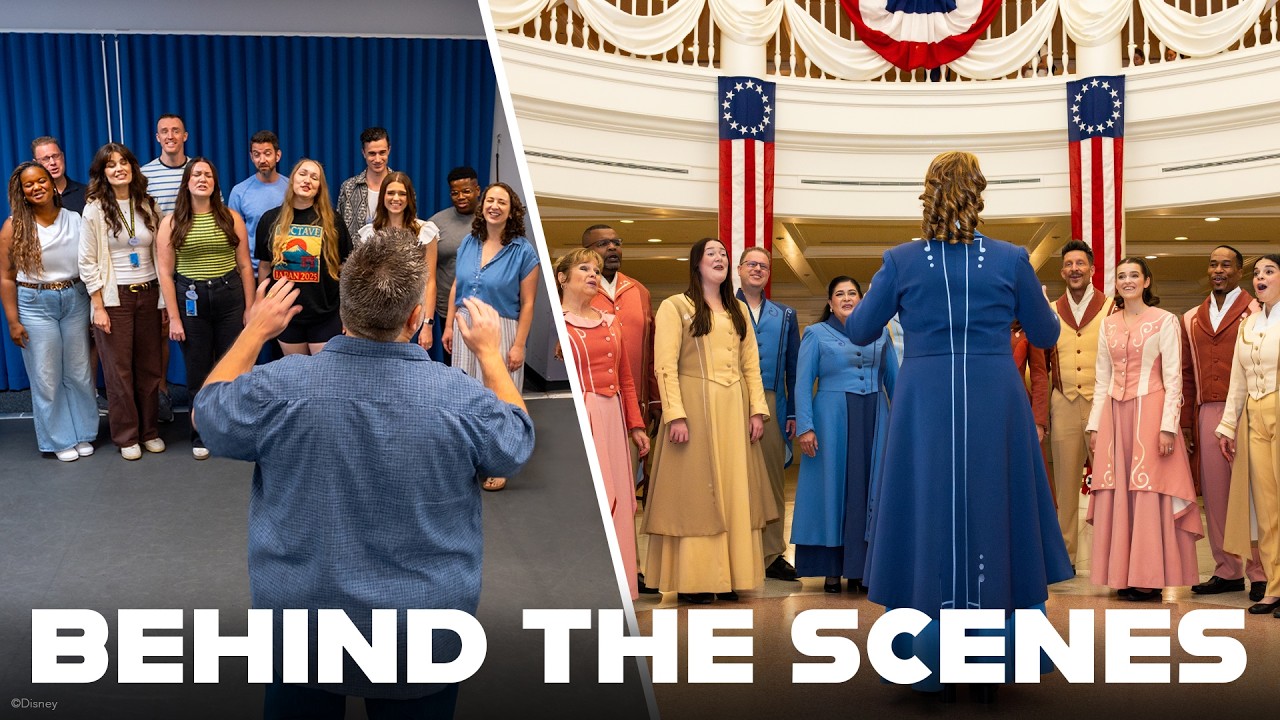 The Voices Behind EPCOT's Voices of Liberty