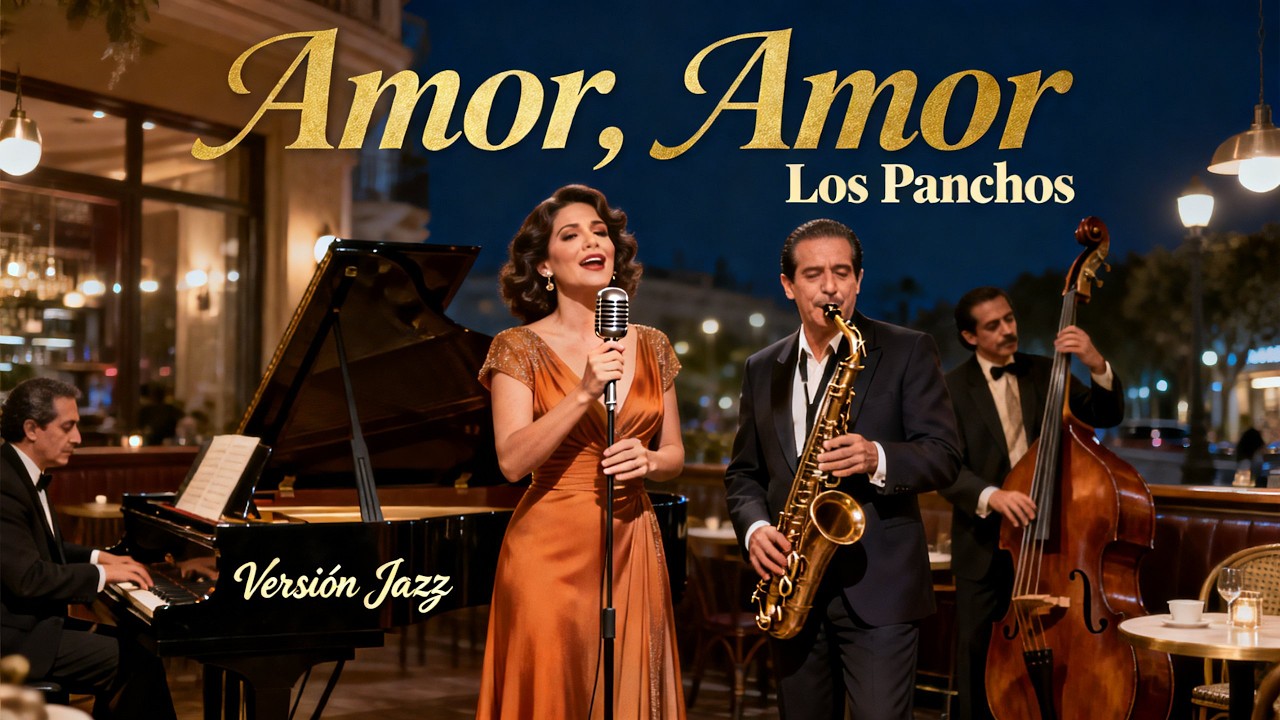 Amor, Amor – Los Panchos | Cover Bolero Jazz | Jazz Latino y Música Romántica