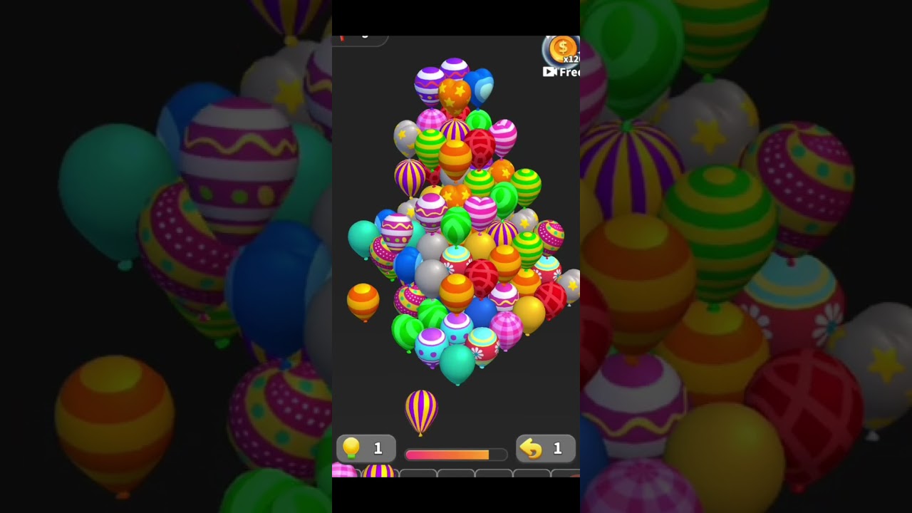 First time playing balloon master 3D puzzle games 