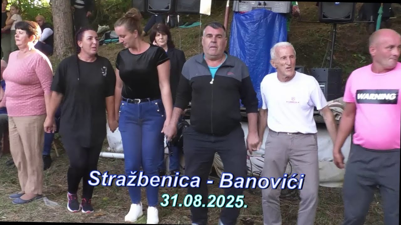 Izvorno & narodno kolo uz pjesmu. Stražbenica - Banovići:  31.08.2025.