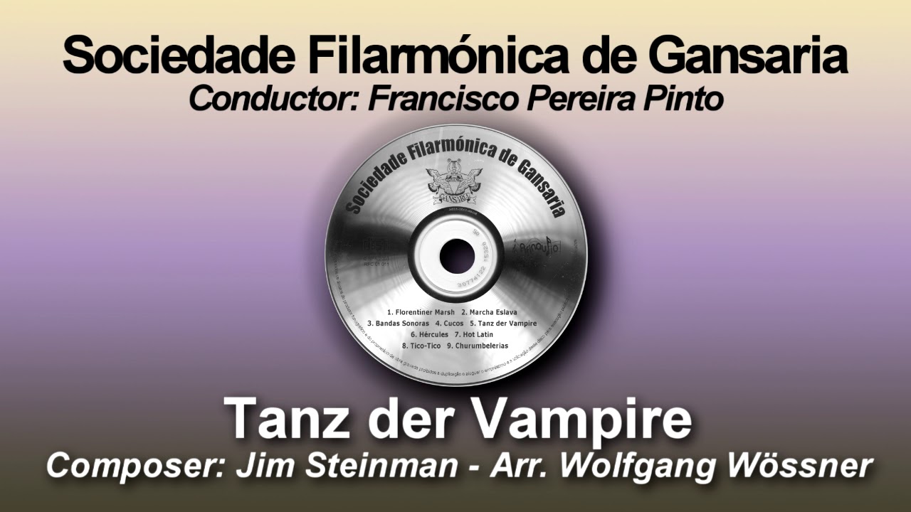 Tanz der Vampire - Jim Steinman - Arr. Wolfgang Wössner