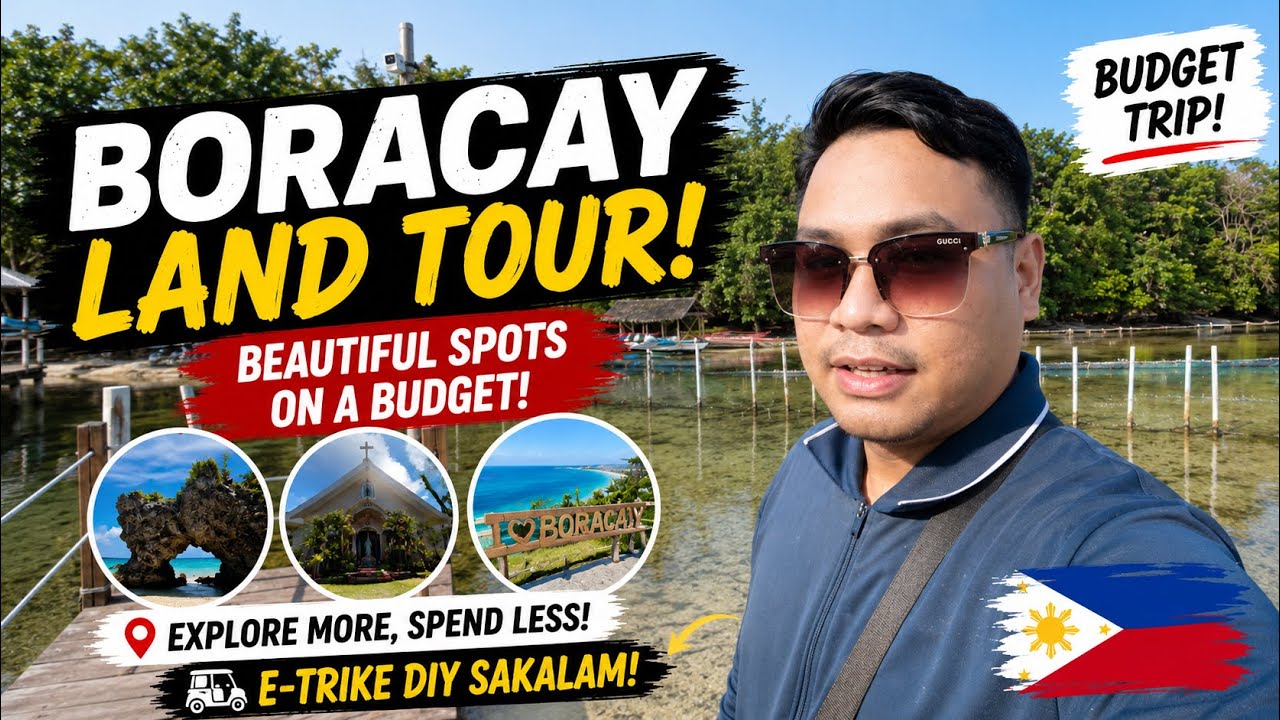 BORACAY LAND TOUR ON A BUDGET? E-TRIKE DIY SAKALAM! 🇵🇭 | Nico Dormis
