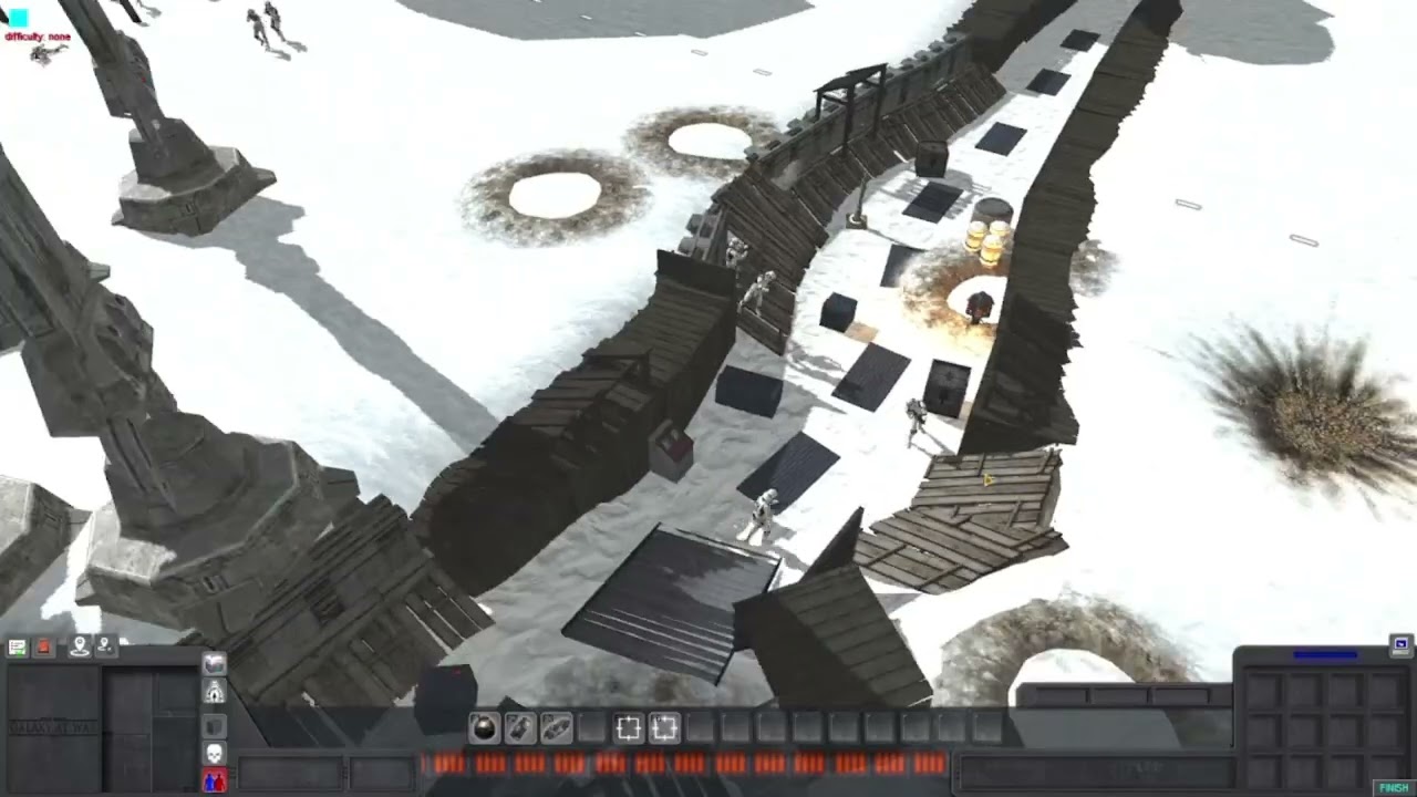 Men of war Battle of Hoth  For The Trenches