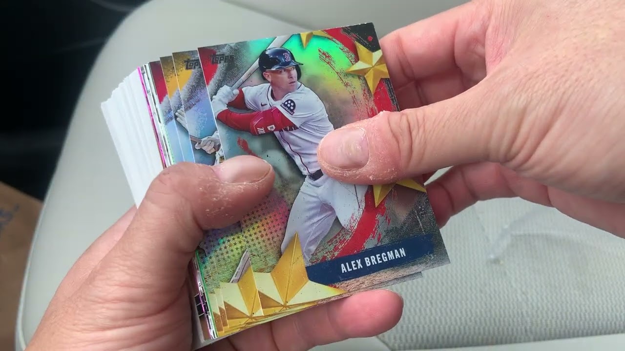 2025 Topps update hangers. Nice black diamanté. 